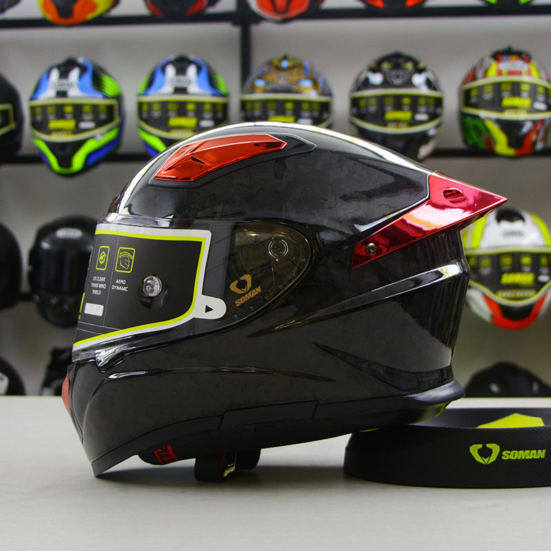 SOMAN SM-X8 Carbon Fiber helmet