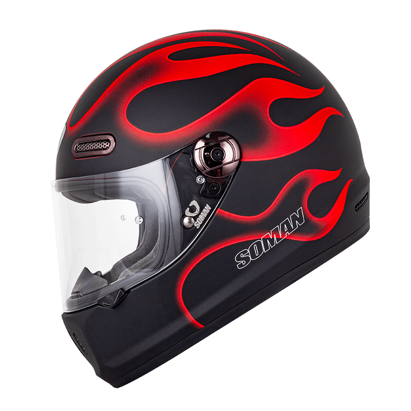 H9 BLACK RED FLAME