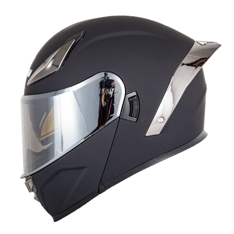F2 Matte Black Silver