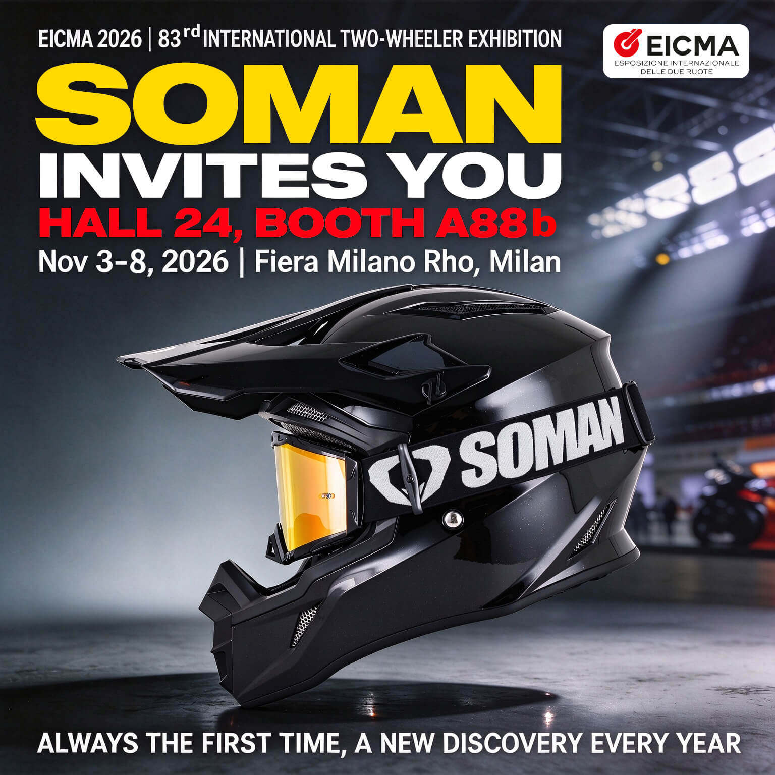 EICMA Exhibition time!